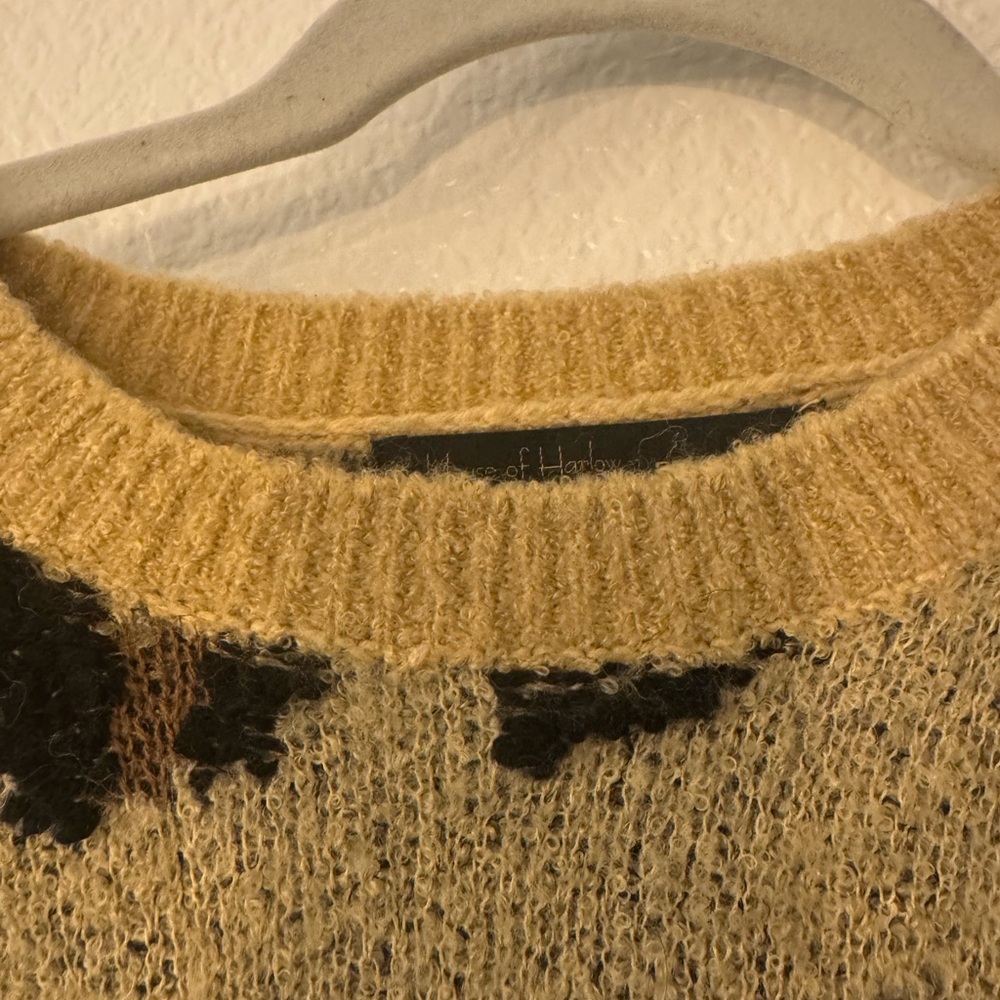 Revolve Leopard Print Sweater - Picture 9 of 9